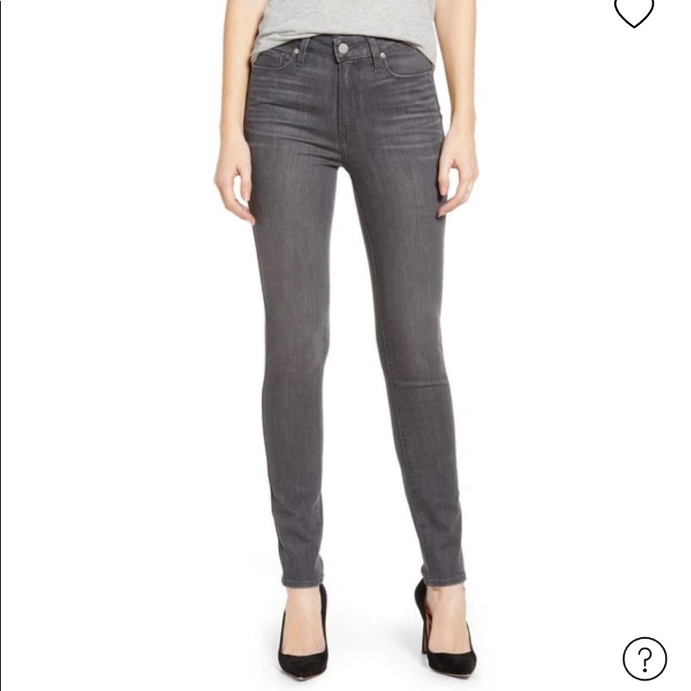Paige Grey Hoxton Ultra skinny jeans size 30